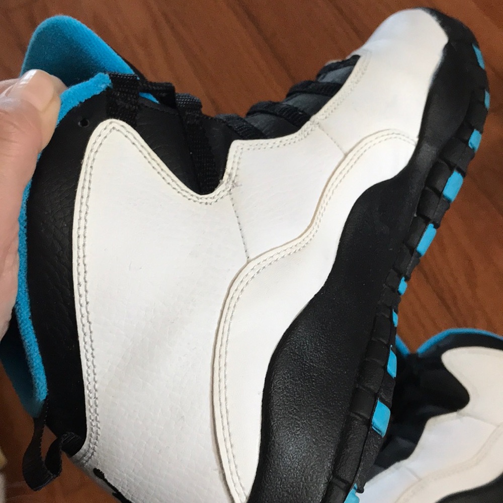 Jordan 10 Powder Blue (GS) - Picture 6 of 14